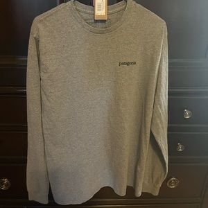 Gray, l/s, Patagonia tee